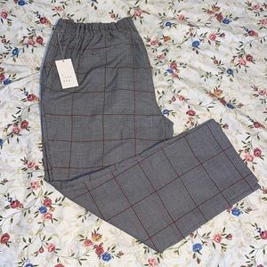 High Rise Slim Pants